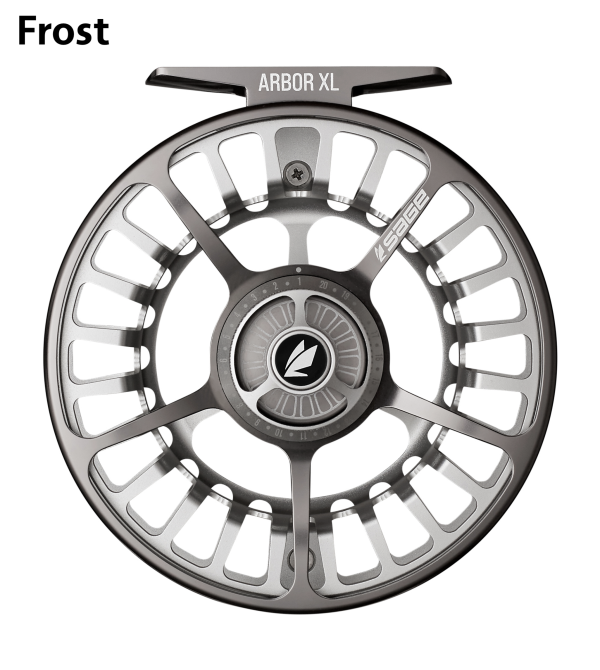Sage ARBOR XL Fly Reel Frost Front Sage ARBOR XL Fly Reel Frost Front